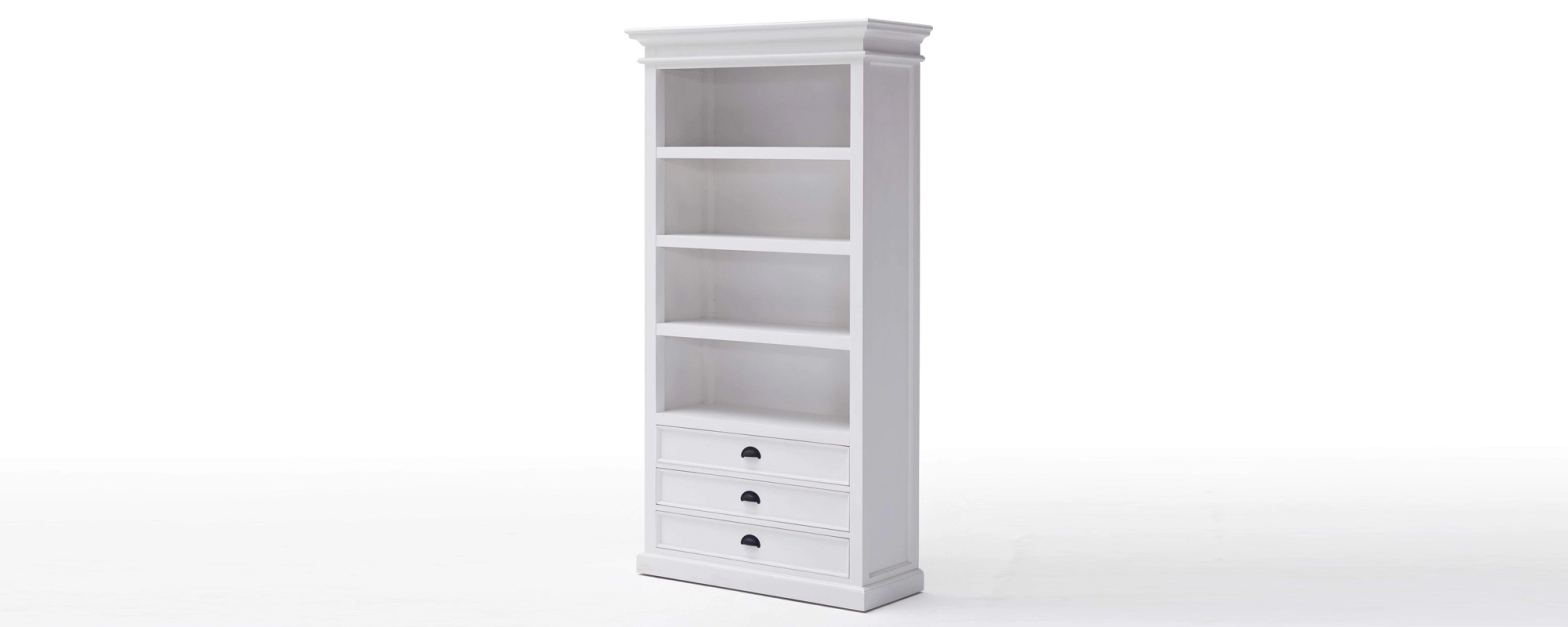 White-French-Bookcase